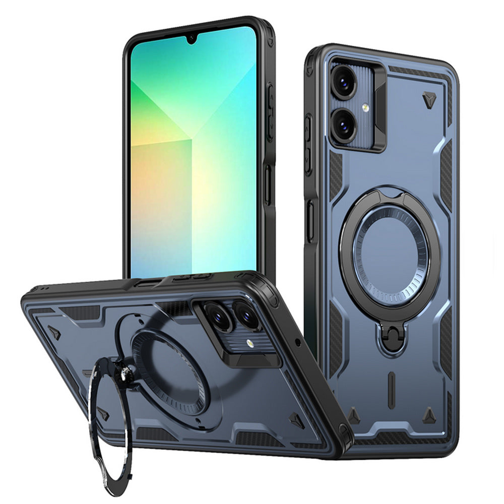 Shockproof Magsafe Kickstand Ring Case for Samsung Galaxy A07 (4G) Shockproof Magsafe Kickstand Ring Case for Samsung Galaxy A07 (4G)